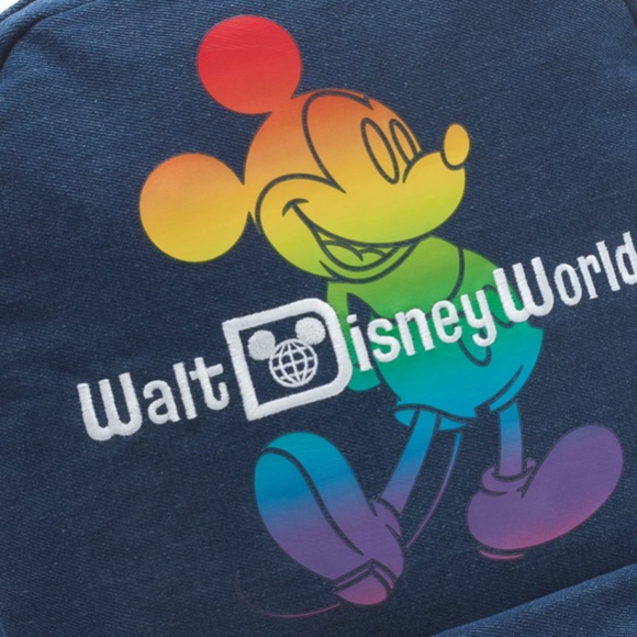 Disney Store Mickey Mouse Pride Backpack - Picture 3 of 6